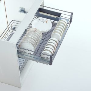 Dish Pull-Out with Grey Drip Tray – 800mm
