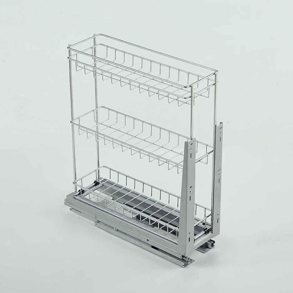3-Tier Soft-Close Side Seasoning Basket