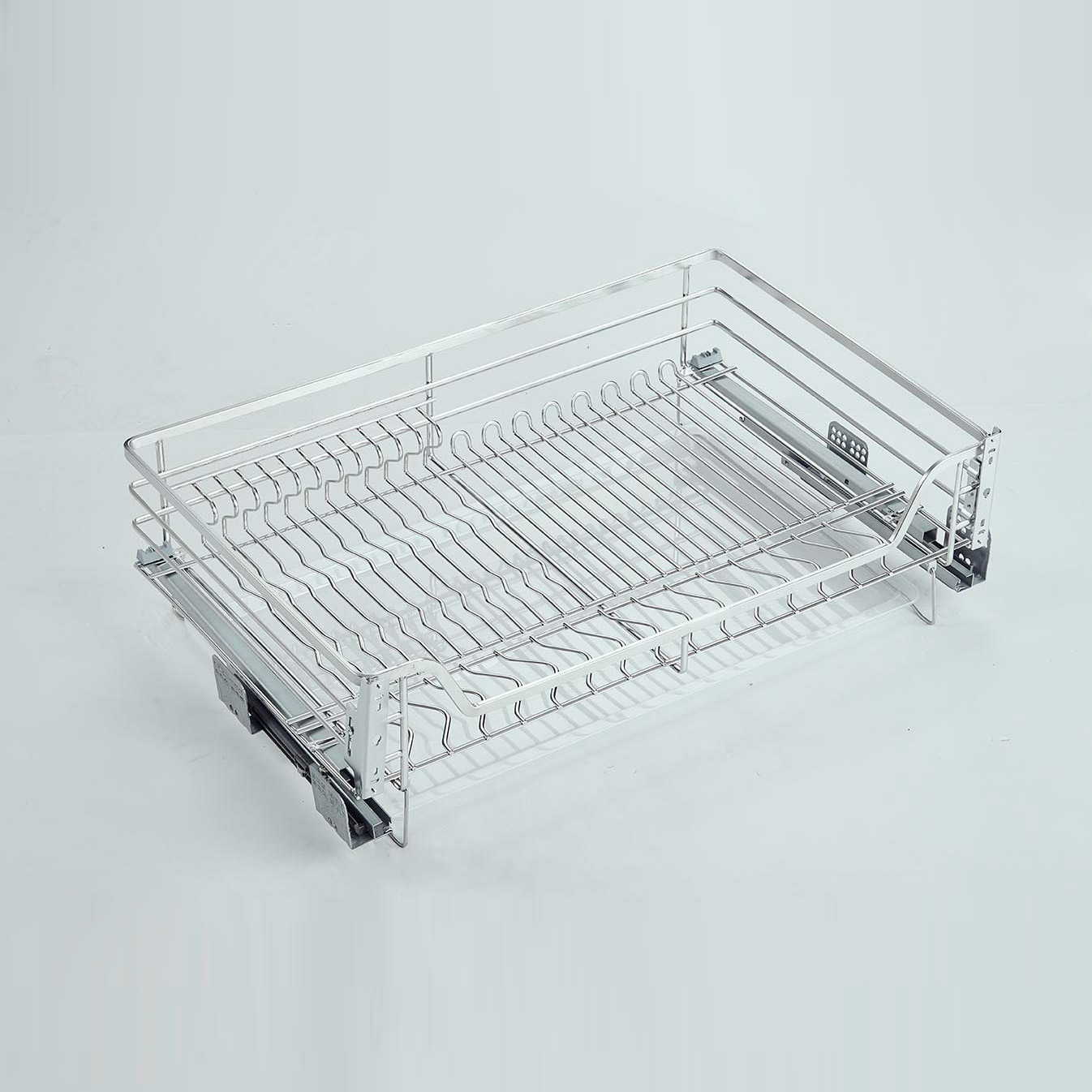304椭圆四边篮系列02 | 304 Stainless Steel Base Cabinet Basket - GST kitchen hardware