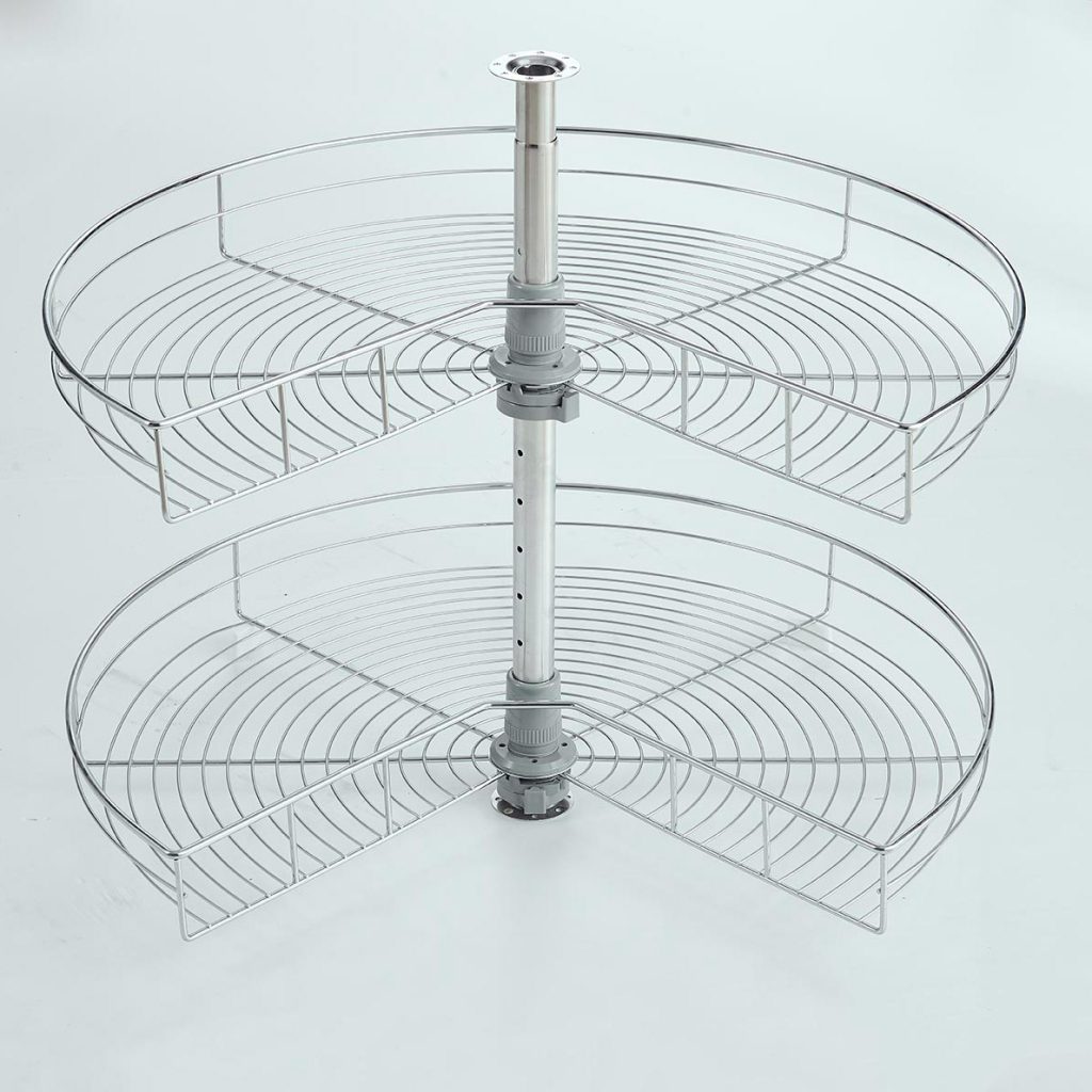 270° Full-Round Corner Carousel (2-Tier)