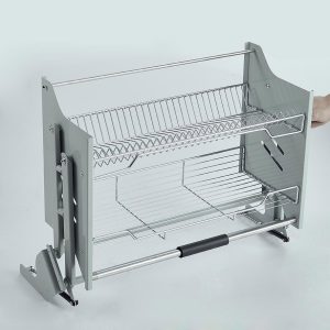 Pull-Down Dish Rack for Wall Cabinet (600mm)