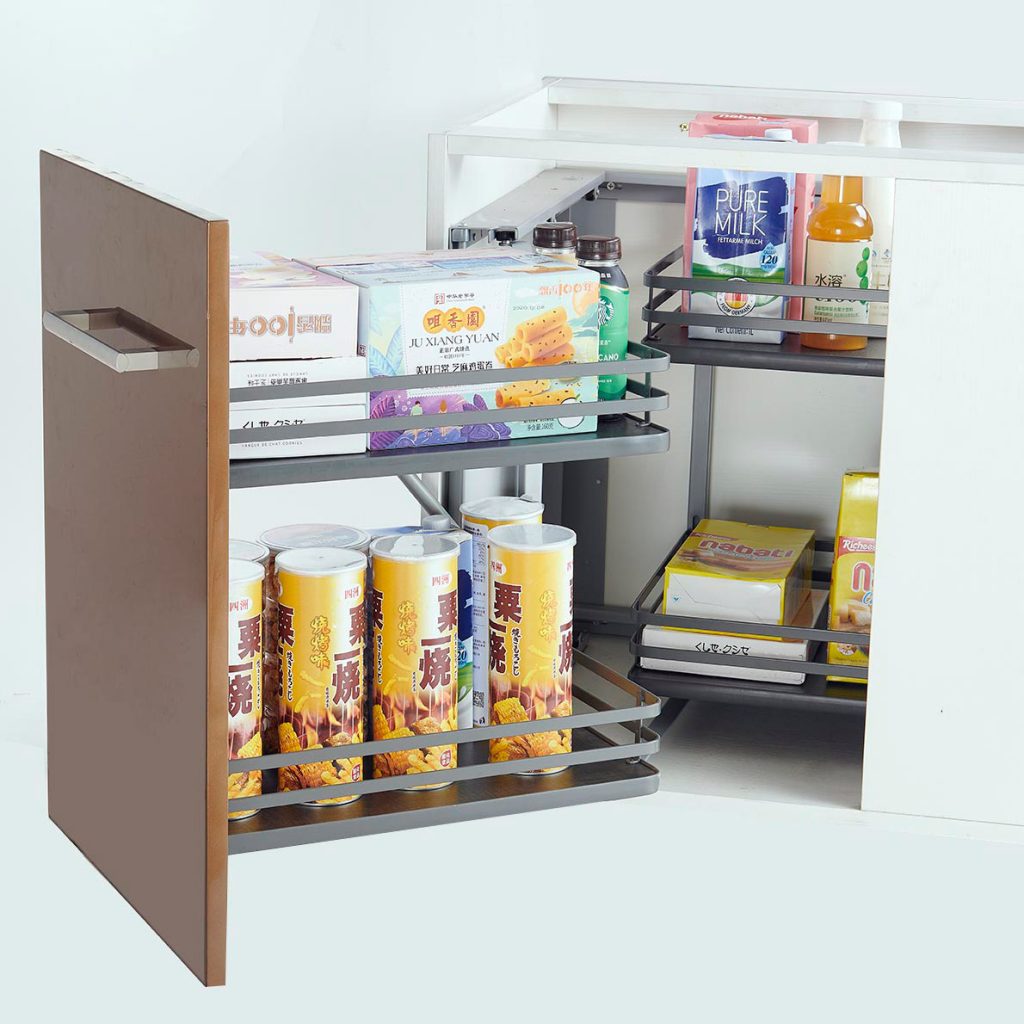 Base Cabinet Pantry Pull-Out with Door Mount