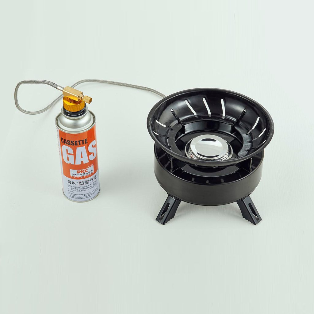 Portable Gas Stove with Grill Burner