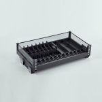 Aluminum Plate Divider Drawer Insert