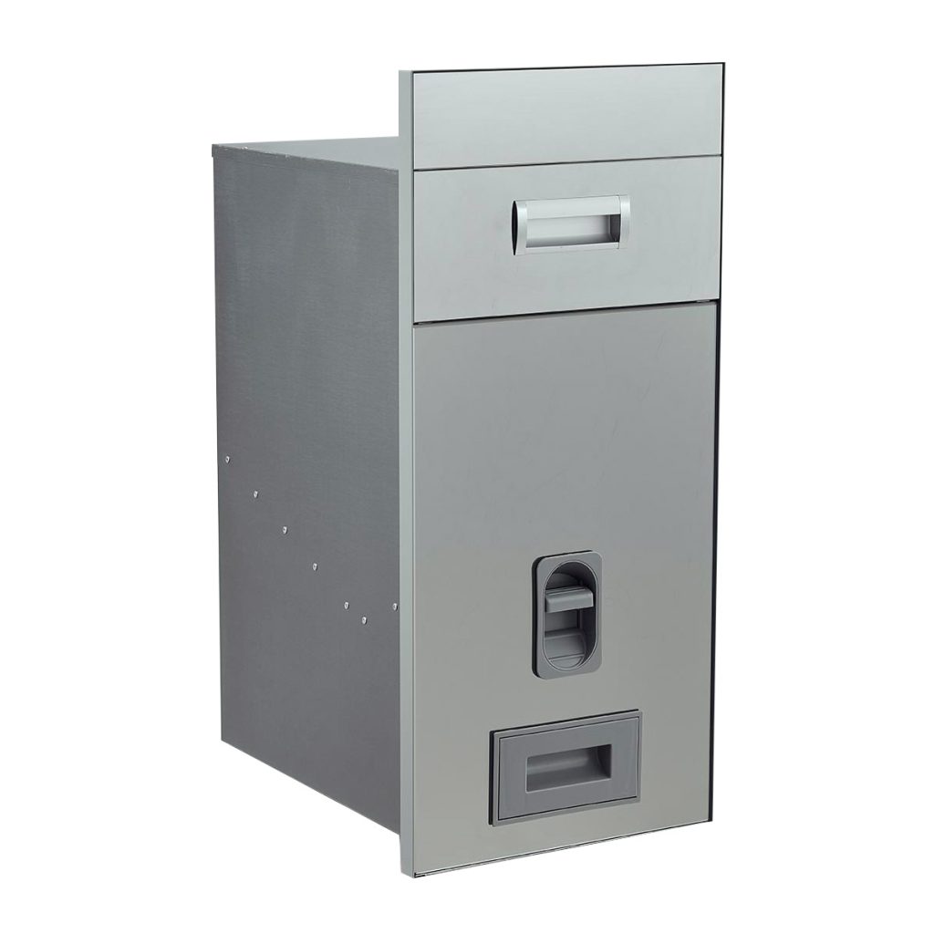 Built-In Rice Dispenser Cabinet (Silver)
